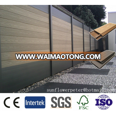 Various color of China Water Proof Eco Friendly Products Garden Use outdoor WPC Fence, Fencing Panel